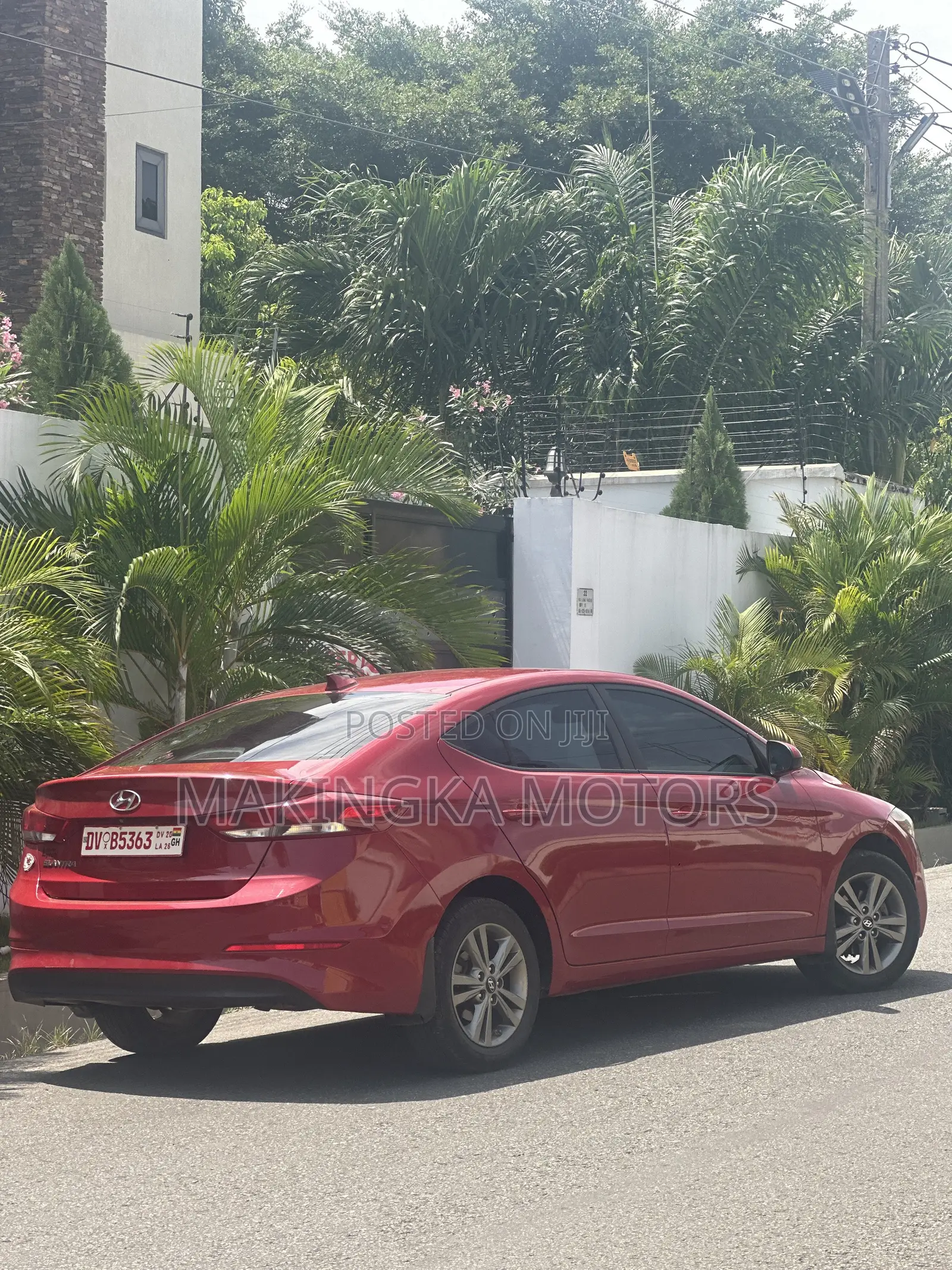 Hyundai Elantra Value Edition 2018 Red