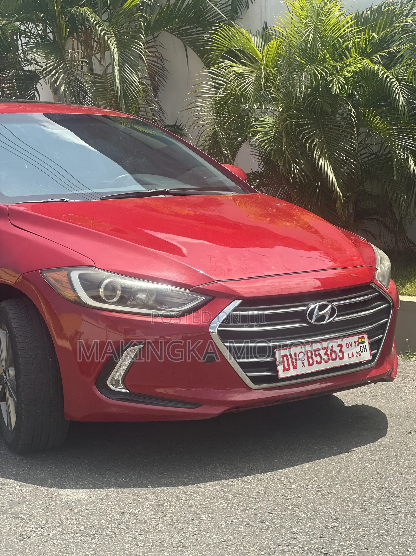 Hyundai Elantra Value Edition 2018 Red