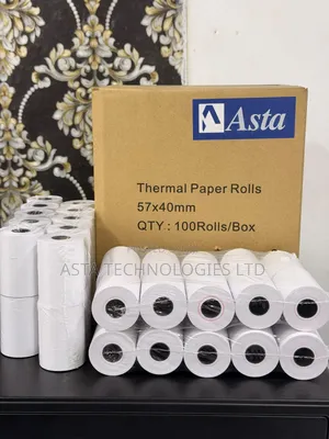 Thermal Paper Rolls (57x40) Mm
