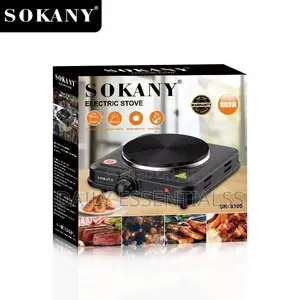 Sokany Portable Electric Stove – 1000W