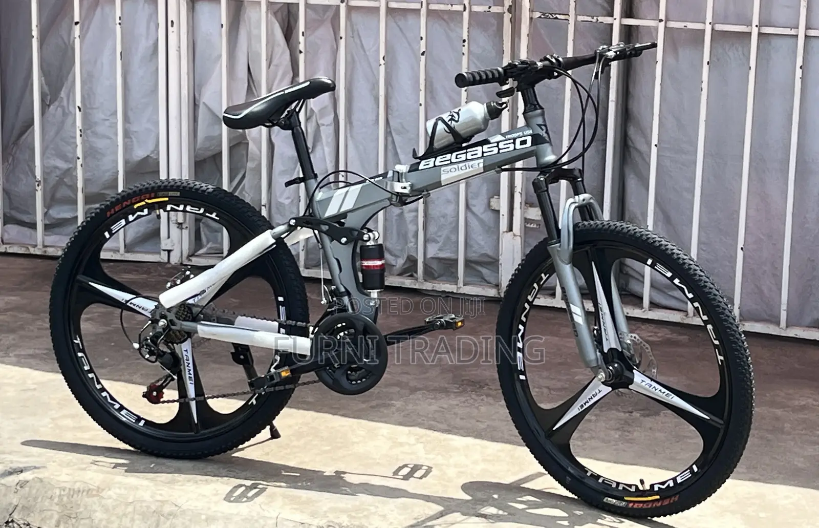 26-Inch Folding Mountain Bike