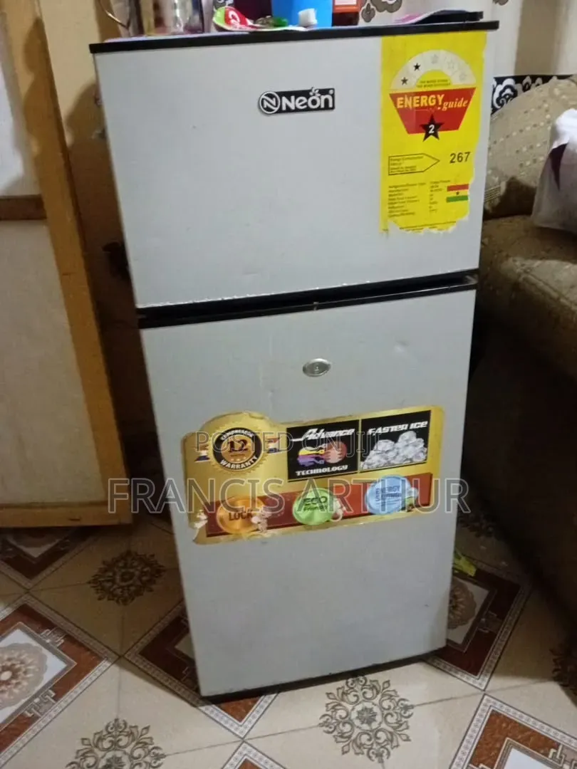 Neon Table Top Fridge