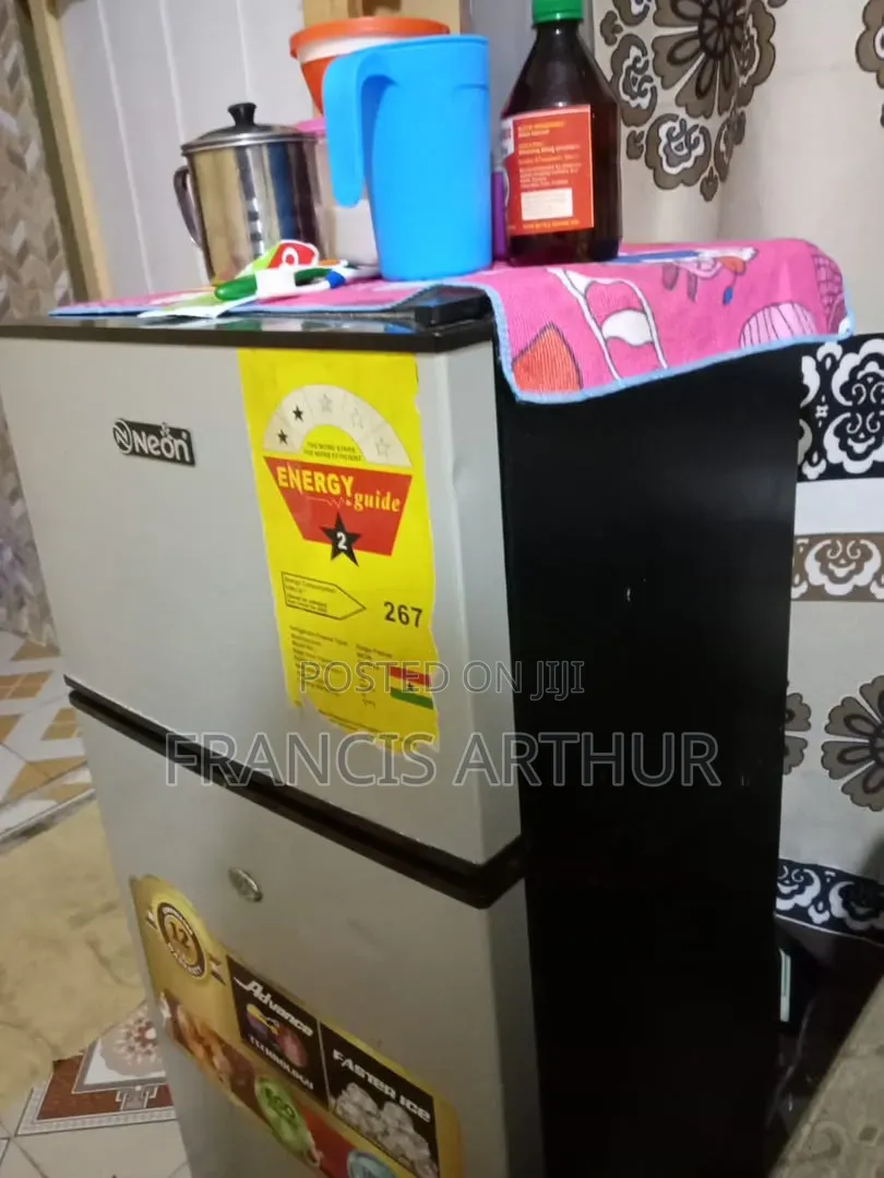 Neon Table Top Fridge