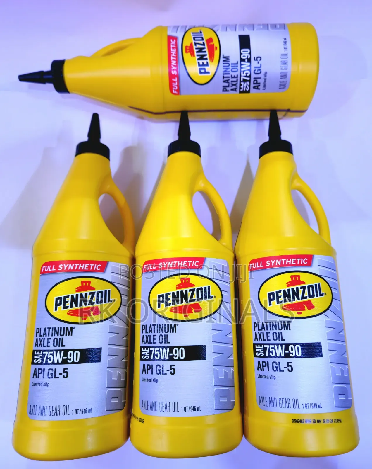 Pennzoil 75W90 1L Axle/Differential/Gear Oil Imported From USA