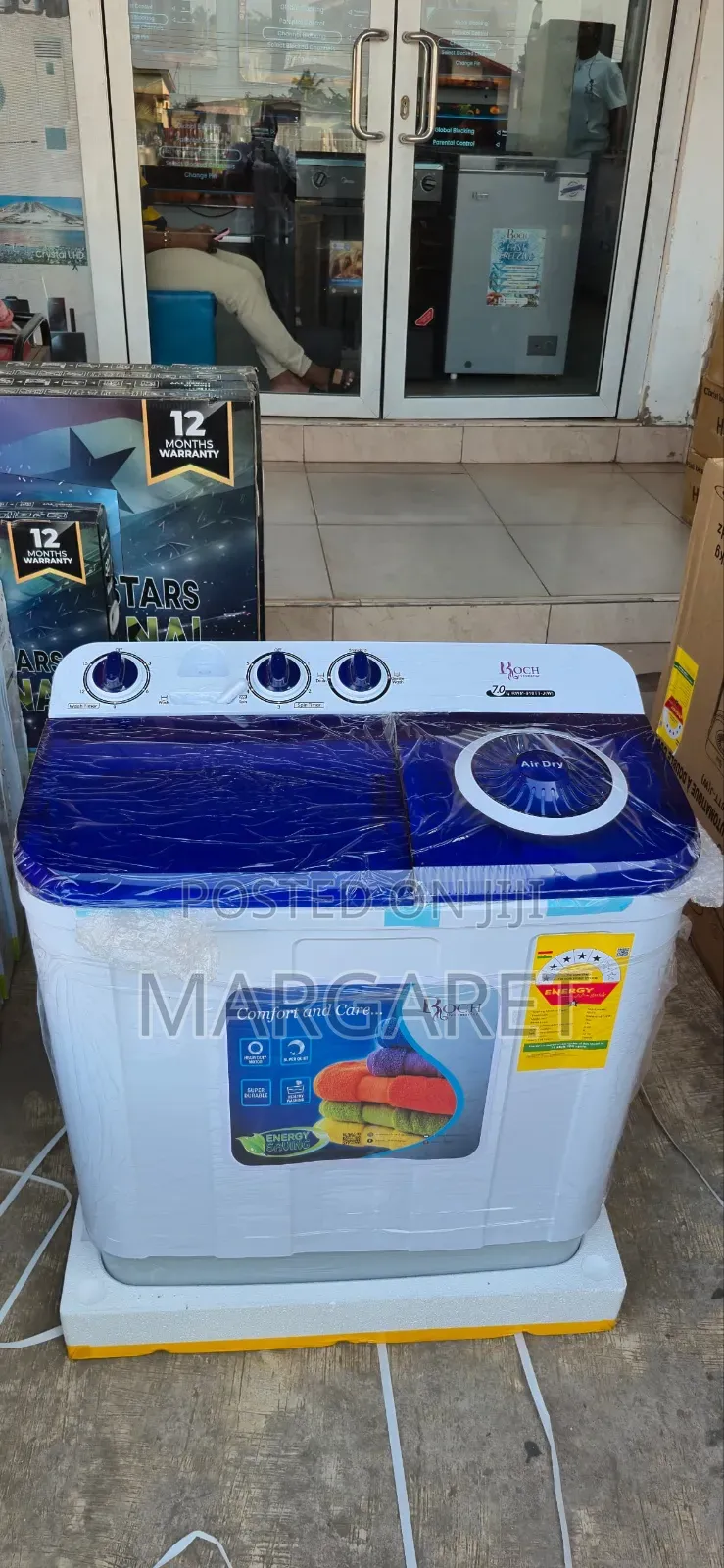 Take Off Strees Roch 7 Kg Semi Automatic Washing Machine