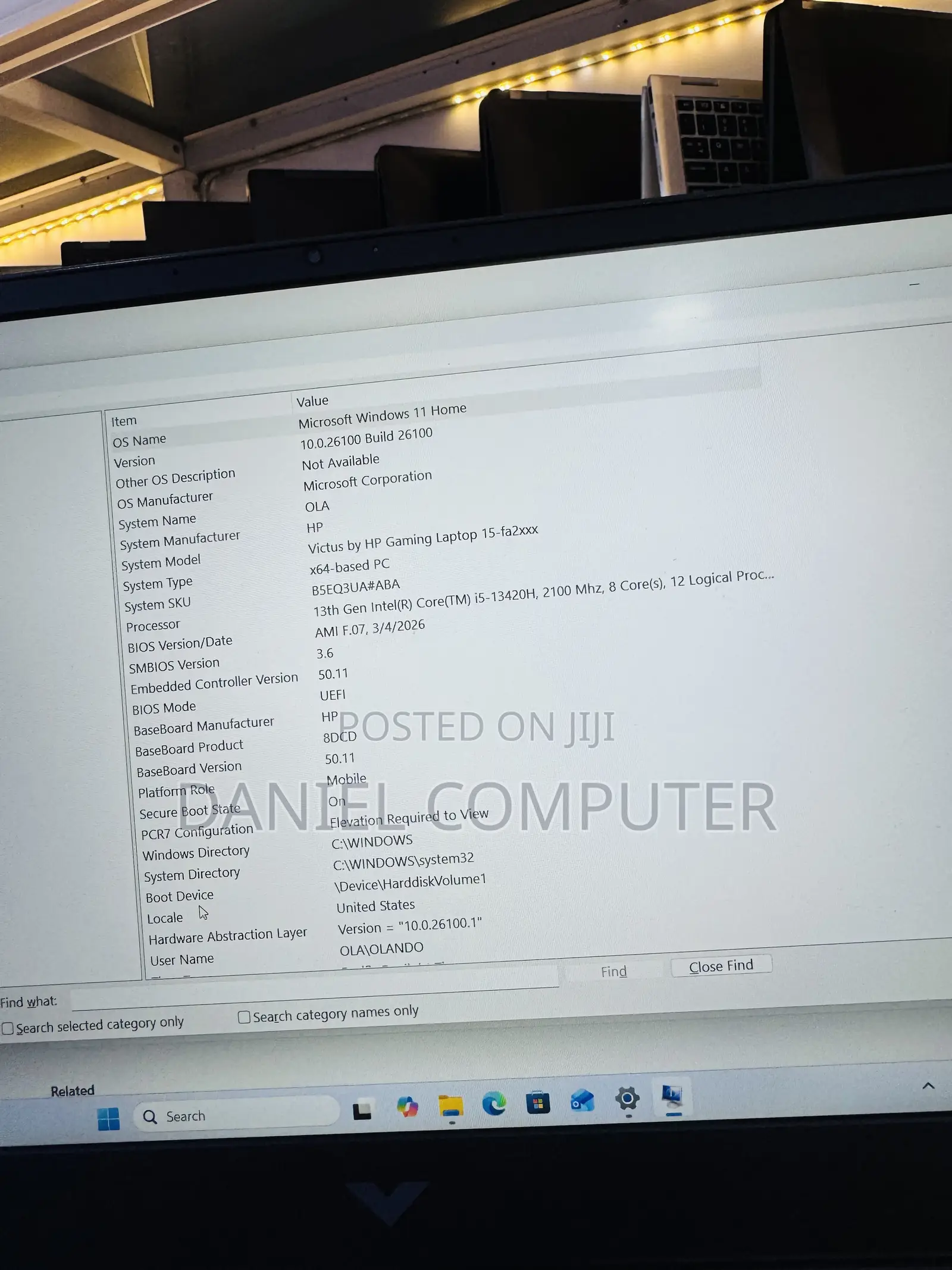 Laptop HP Victus 15 16GB Intel Core i5 SSD 512GB
