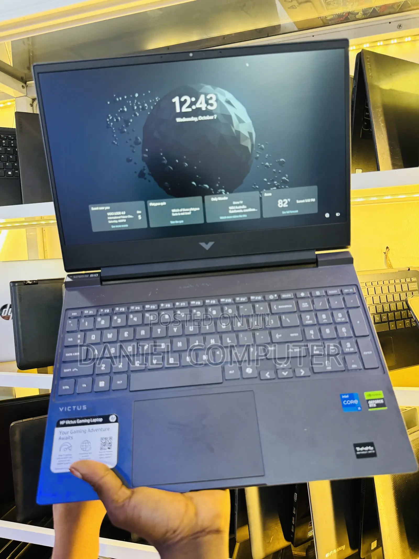 Laptop HP Victus 15 16GB Intel Core i5 SSD 512GB