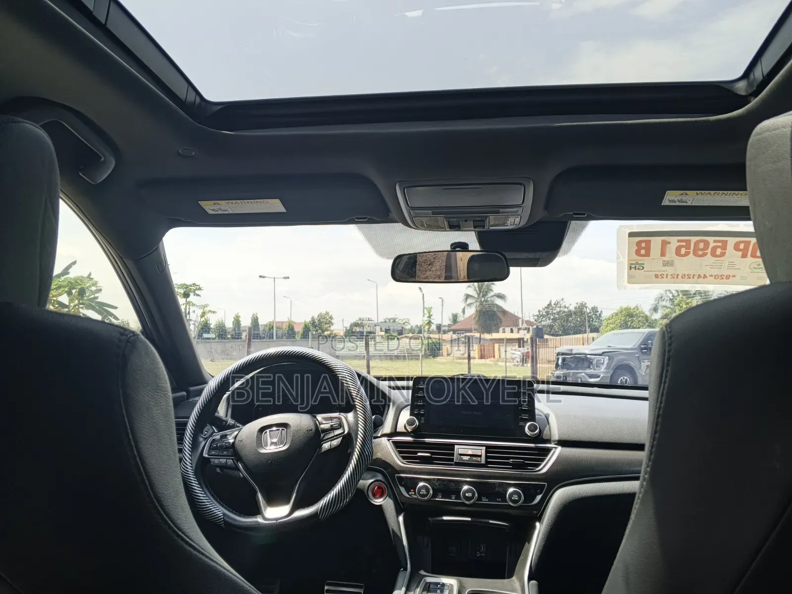 Honda Accord Sport (2.0L 4cyl Turbo 10A) 2019 Blue