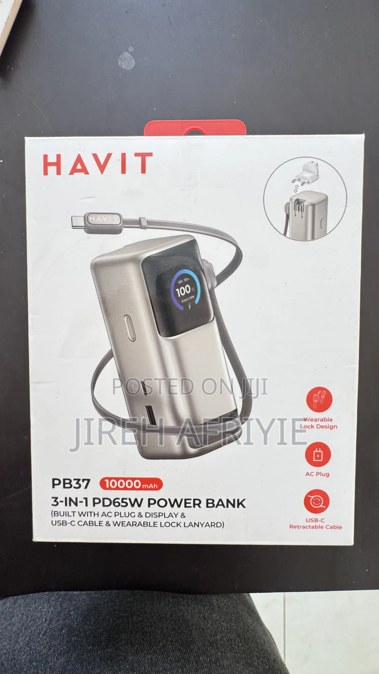 3 in 1 HAVIT POWER BANKS