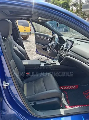 Honda Accord Sport (2.0L 4cyl Turbo 6M) 2019 Blue