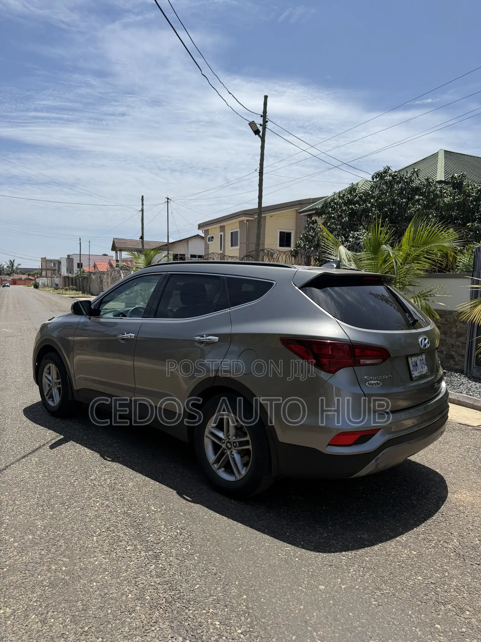 Hyundai Santa Fe SE AWD 2017 Gray