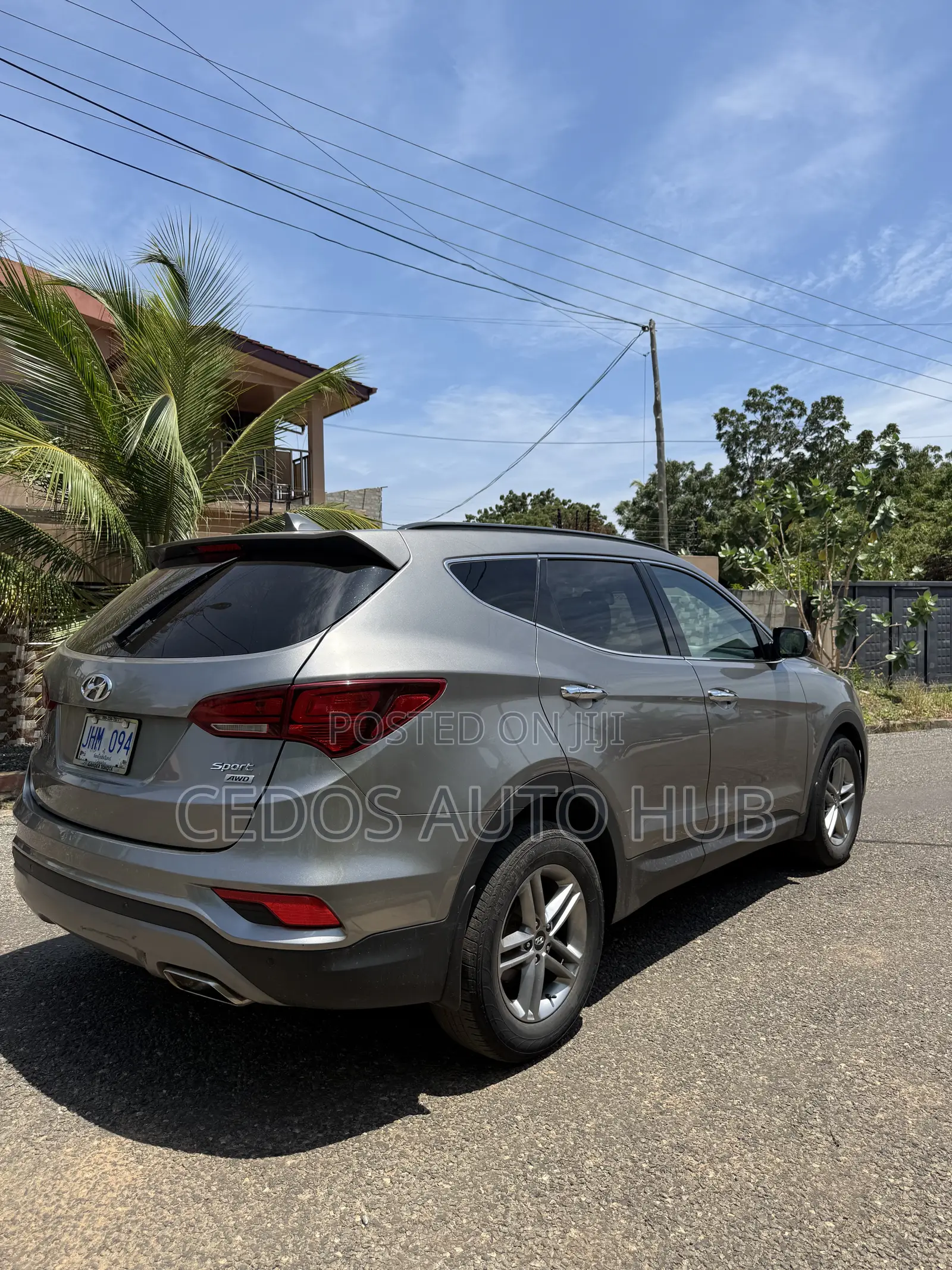 Hyundai Santa Fe SE AWD 2017 Gray