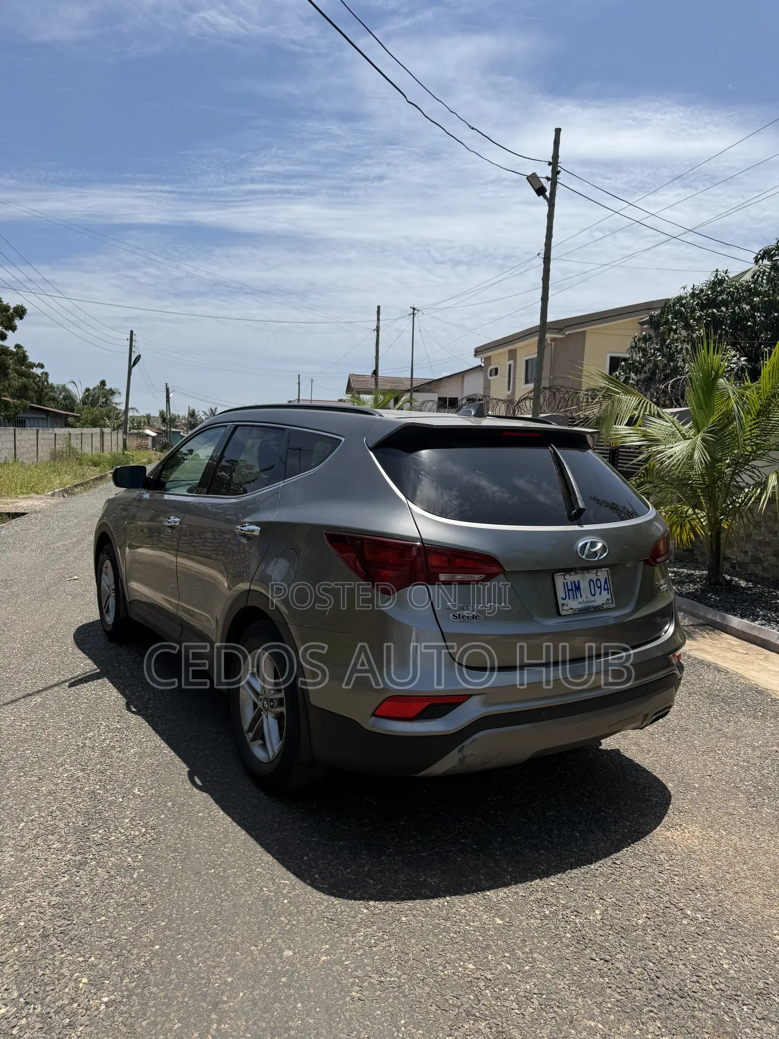 Hyundai Santa Fe SE AWD 2017 Gray