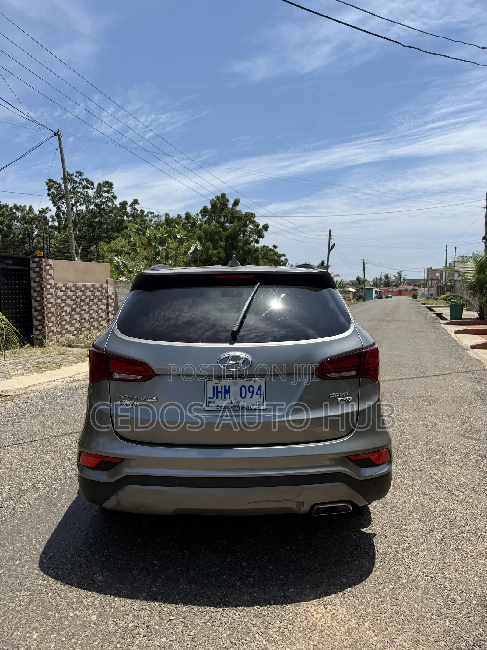 Hyundai Santa Fe SE AWD 2017 Gray