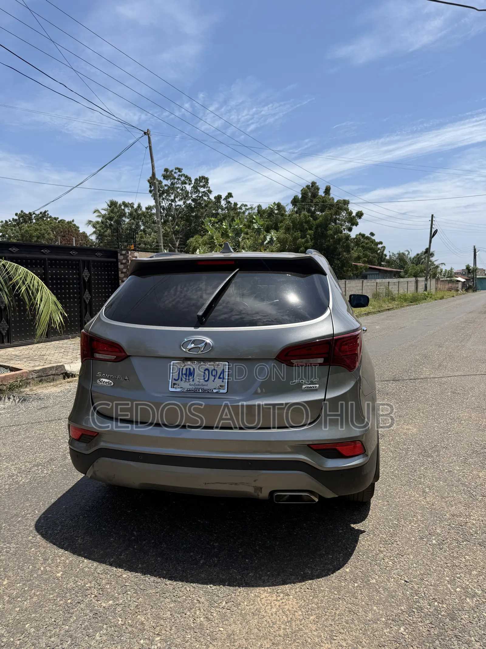 Hyundai Santa Fe SE AWD 2017 Gray