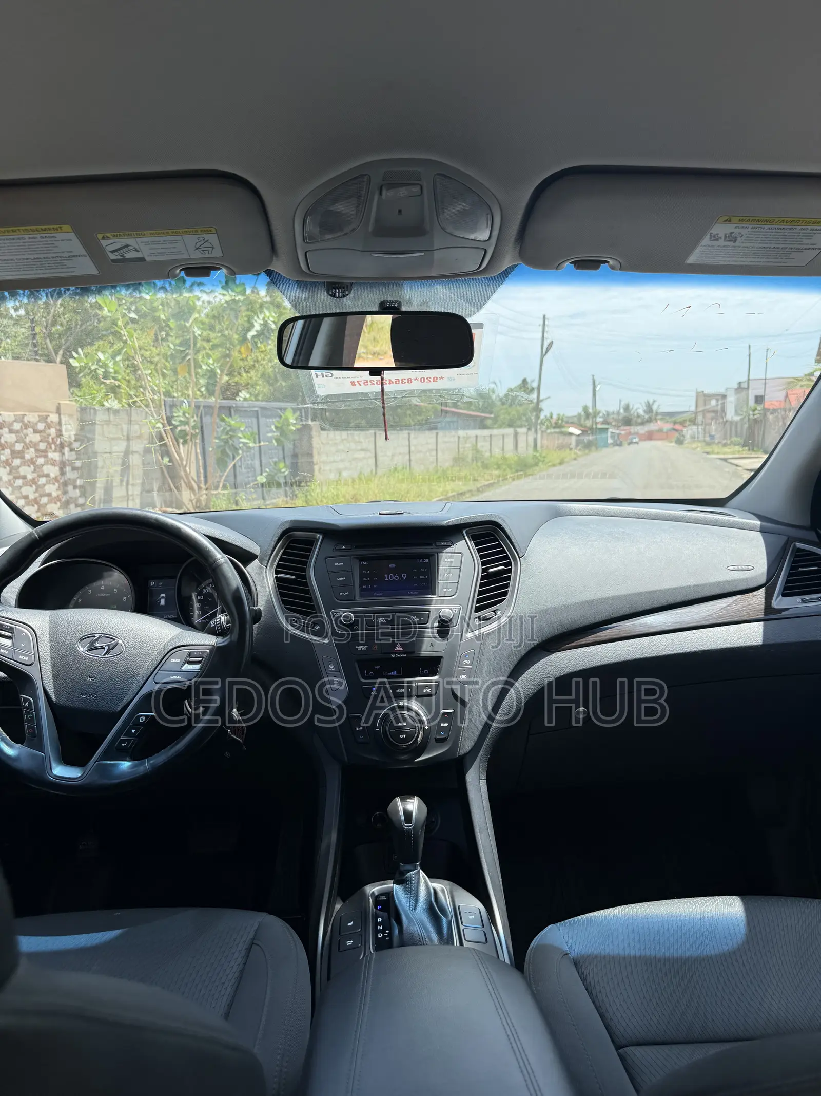Hyundai Santa Fe SE AWD 2017 Gray