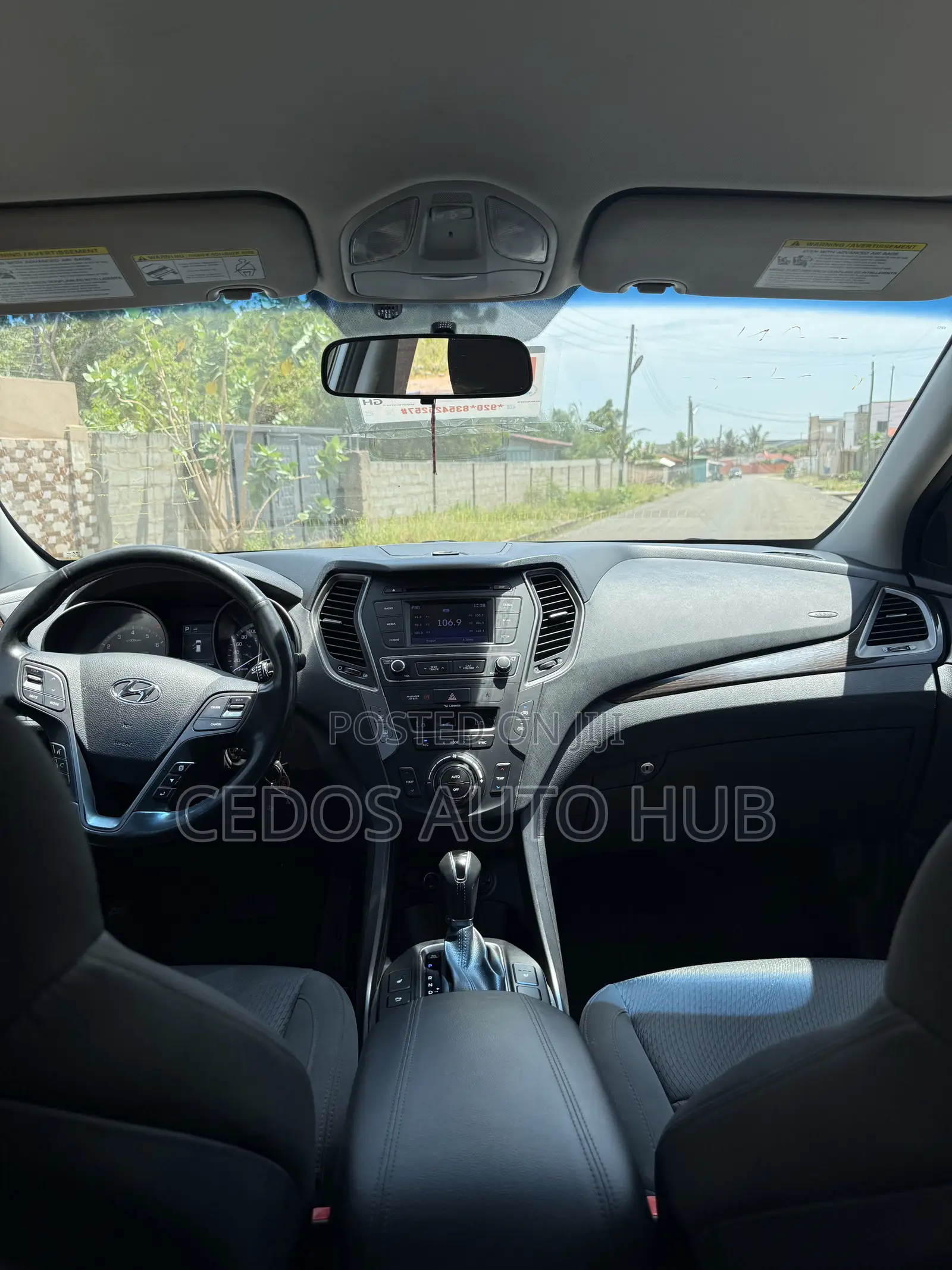 Hyundai Santa Fe SE AWD 2017 Gray