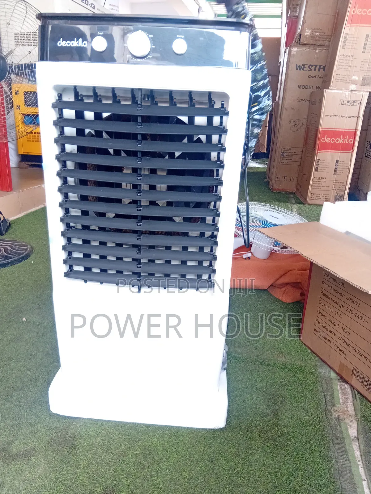 Decakila Air Cooler – Powerful Airflow for Instant Comfort