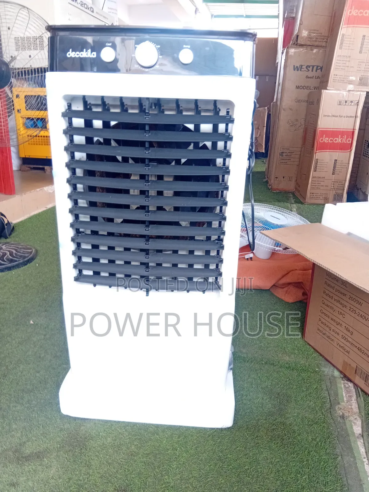 Decakila Air Cooler – Powerful Airflow for Instant Comfort