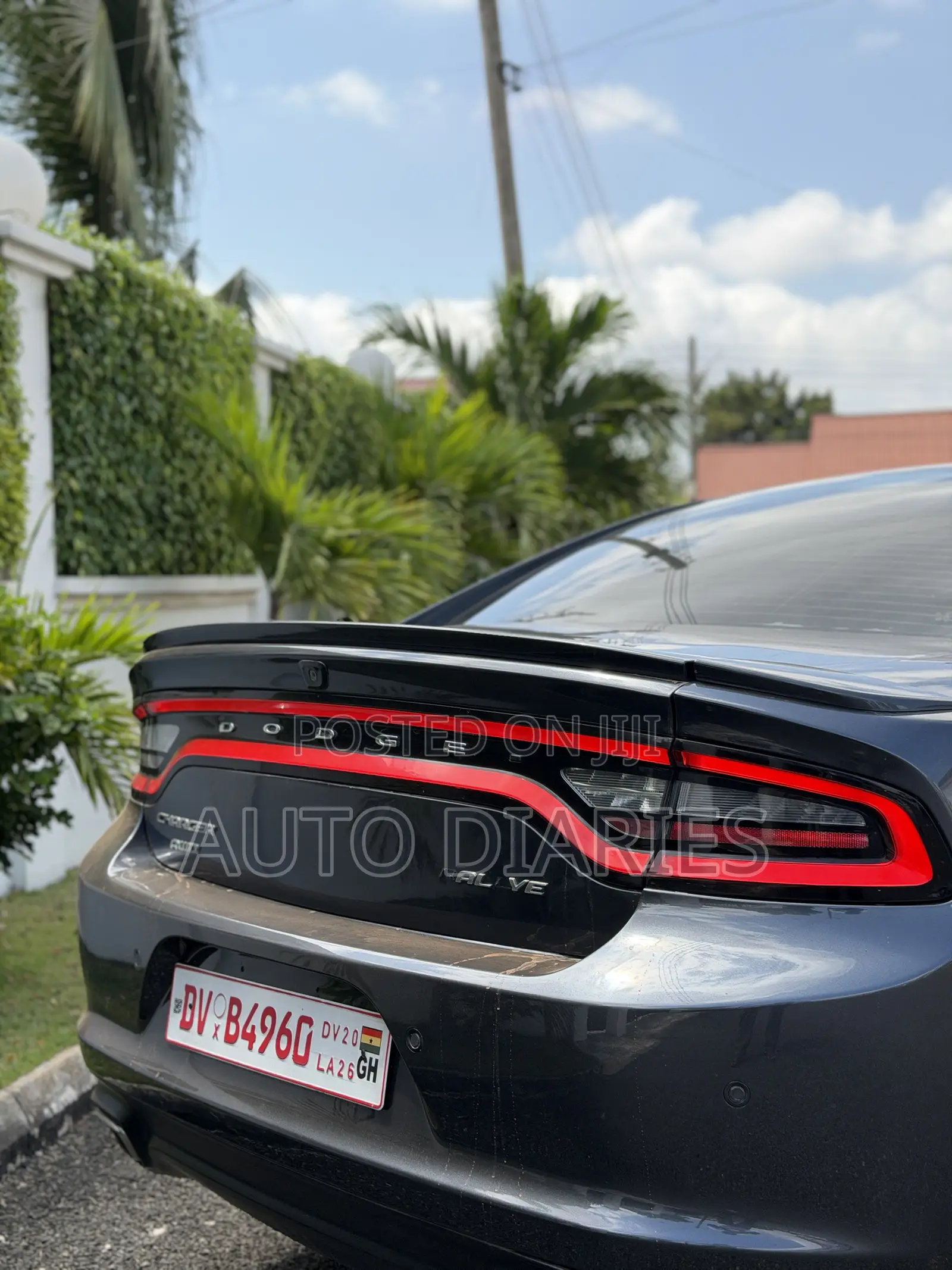 Dodge Charger SXT 4dr Sedan AWD (3.6L 6cyl 8A) 2015 Black