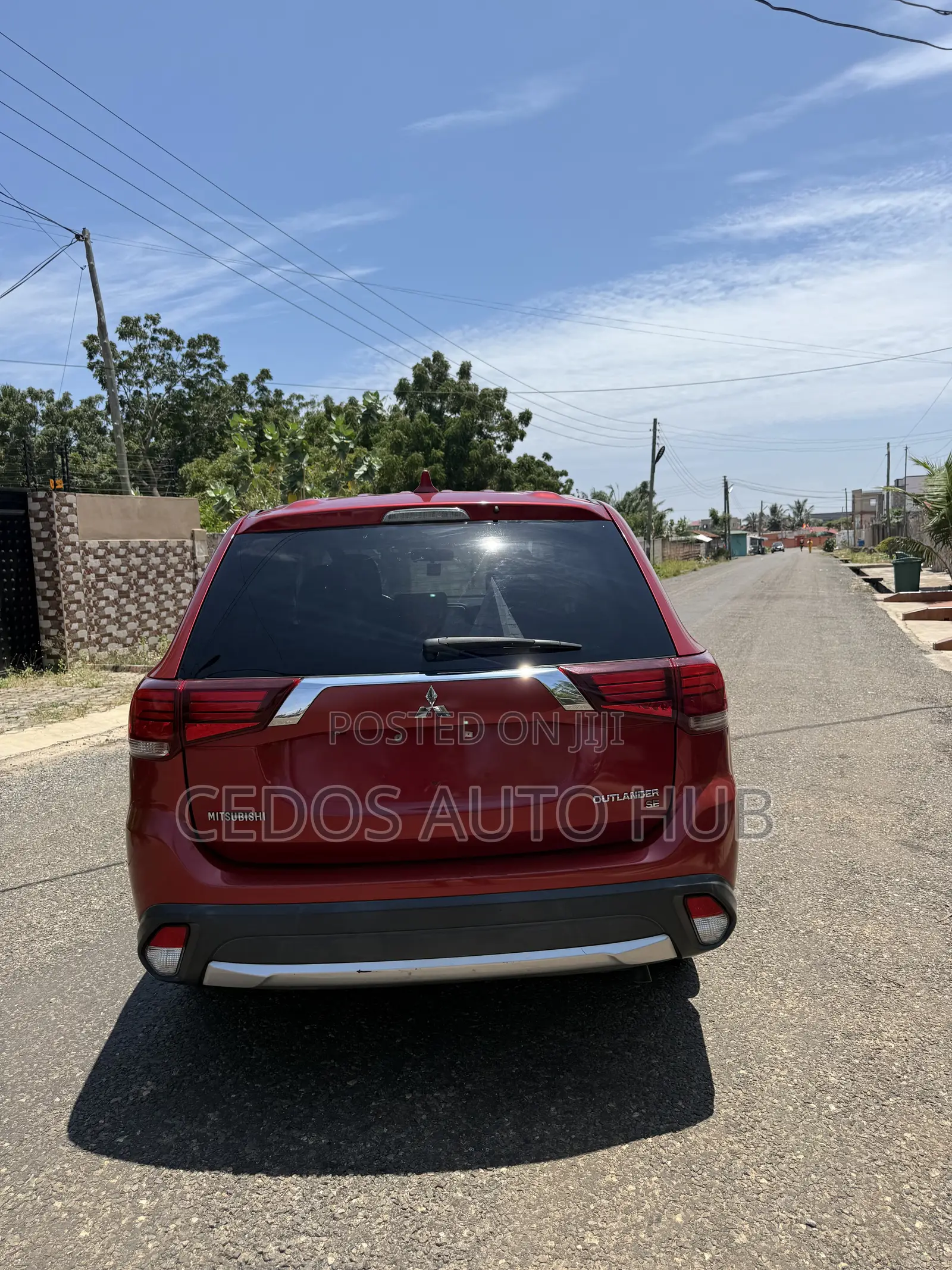 Mitsubishi Outlander 2018 Red
