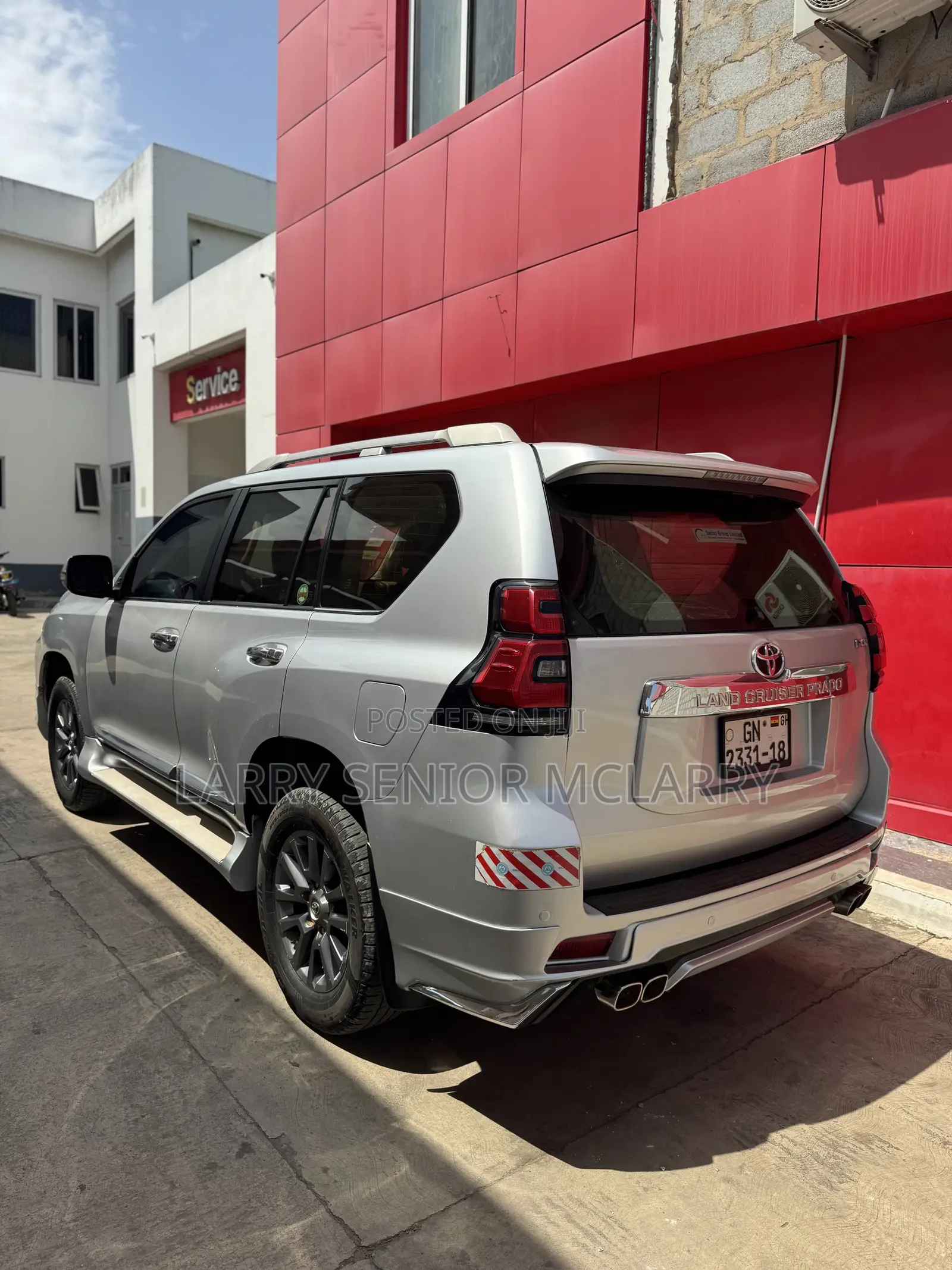 Toyota Land Cruiser Prado 2.7 2018 Silver