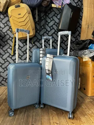 Premium Quality Executive Anticrake Unisex 3-Piece Luggage Set