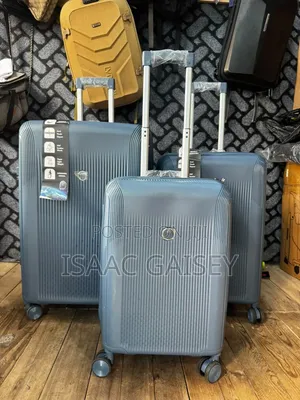 Premium Quality Executive Anticrake Unisex 3-Piece Luggage Set