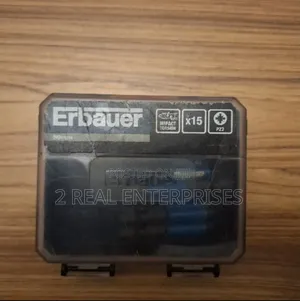 Erbauer 15-Piece 50mm Impact Torsion PZ2 Screwdriver Bit Set in Case
