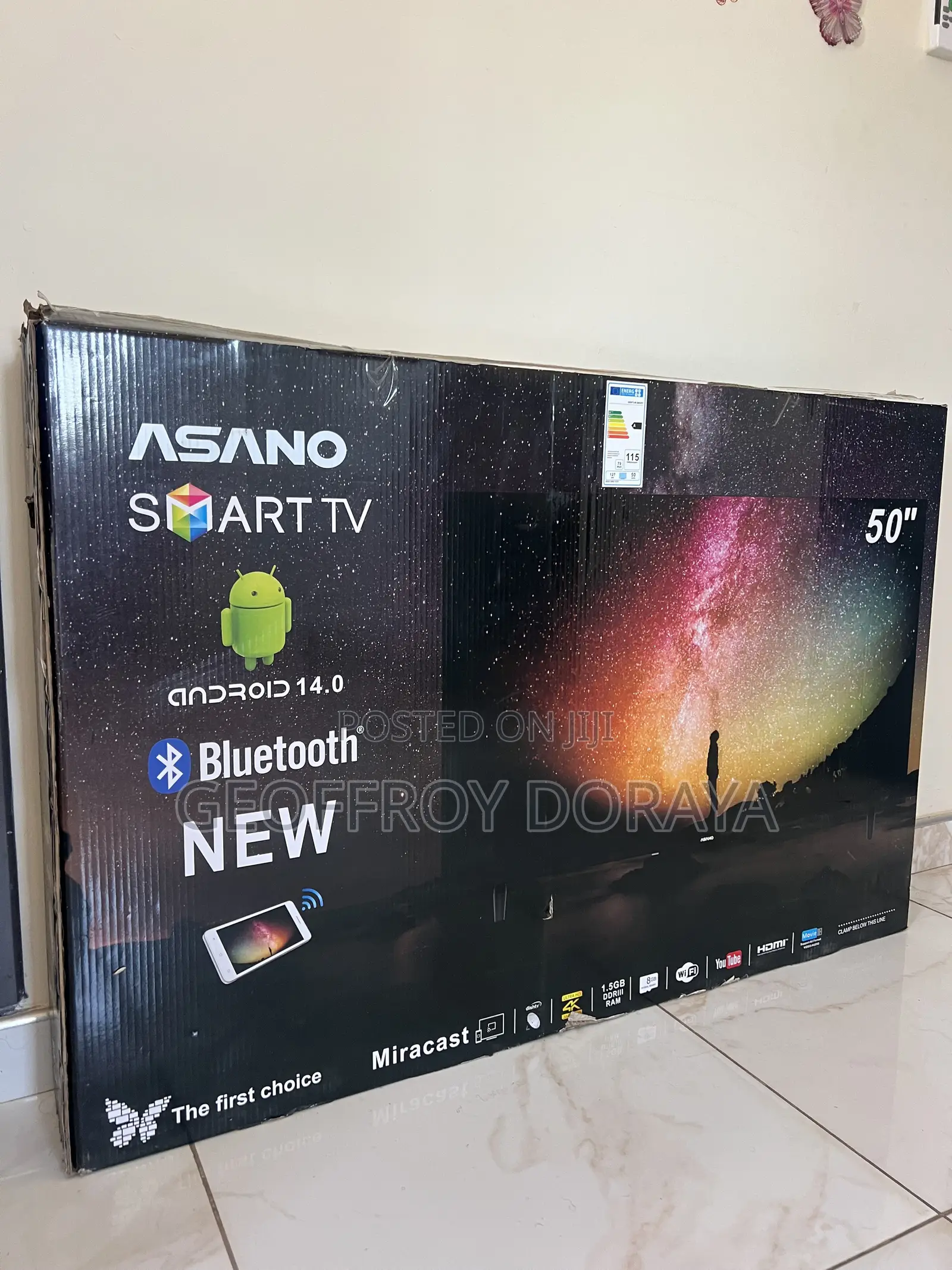 Asano Smart TV 50 Inch