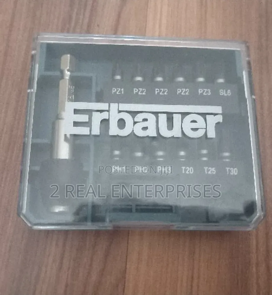 Erbauer 12-Piece Compact Screwdriver Bit Set With Magnetic Bit Holder