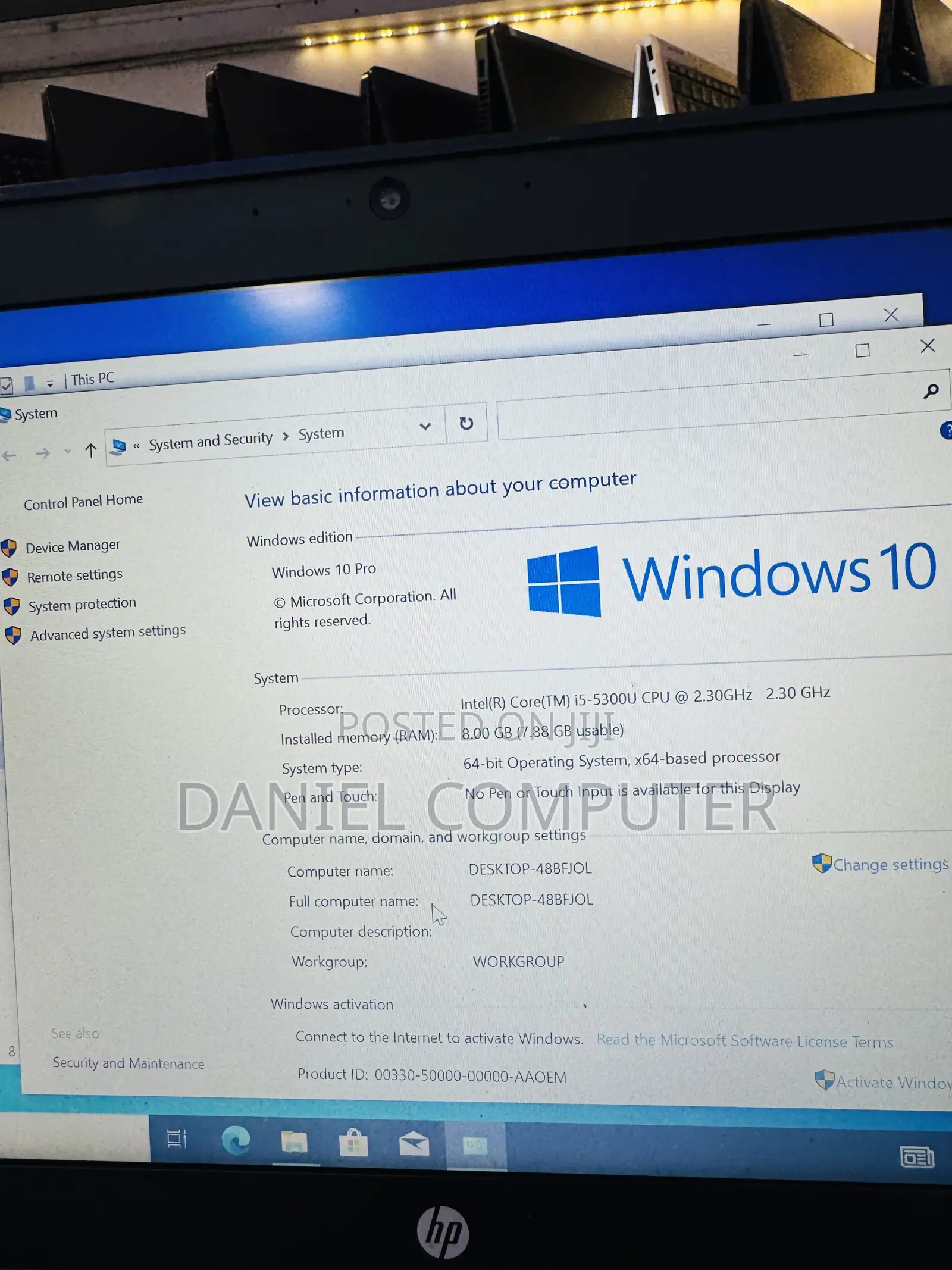 Laptop HP EliteBook 840 G2 8GB Intel Core i5 SSD 128GB