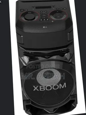 New LG 500Watt Bluetooth Party Speaker(RNC5) Black