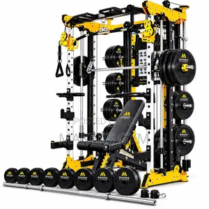 Smith Machine (All-in-One Power) With Weight and Bench