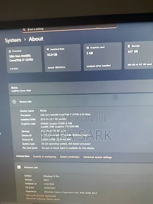Desktop Computer Dell Optiplex 7020 32GB Intel Core 7 SSD 512GB