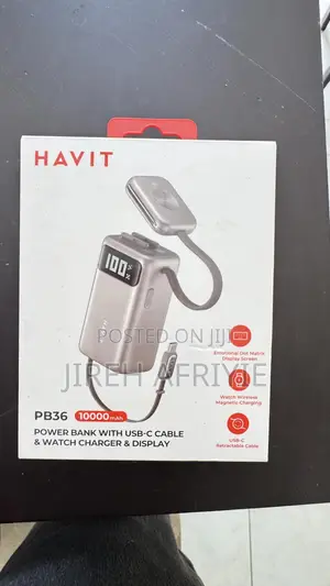 HAVIT POWER BANKS . Charges Laptops