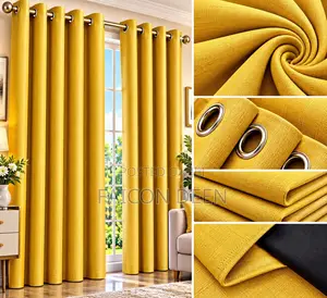 Timeless Interior Beauty :Heavy Duty Sunblock Total Blackout Curtains