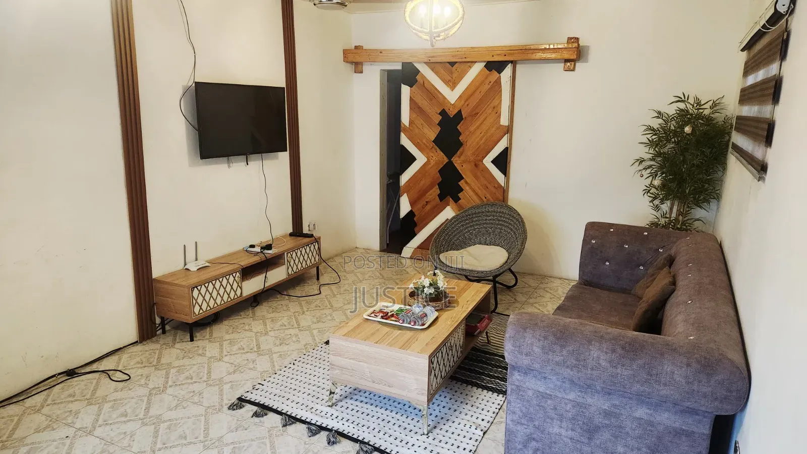 Furnished Studio Apartment in East Legon, A&C Mall Area for rent