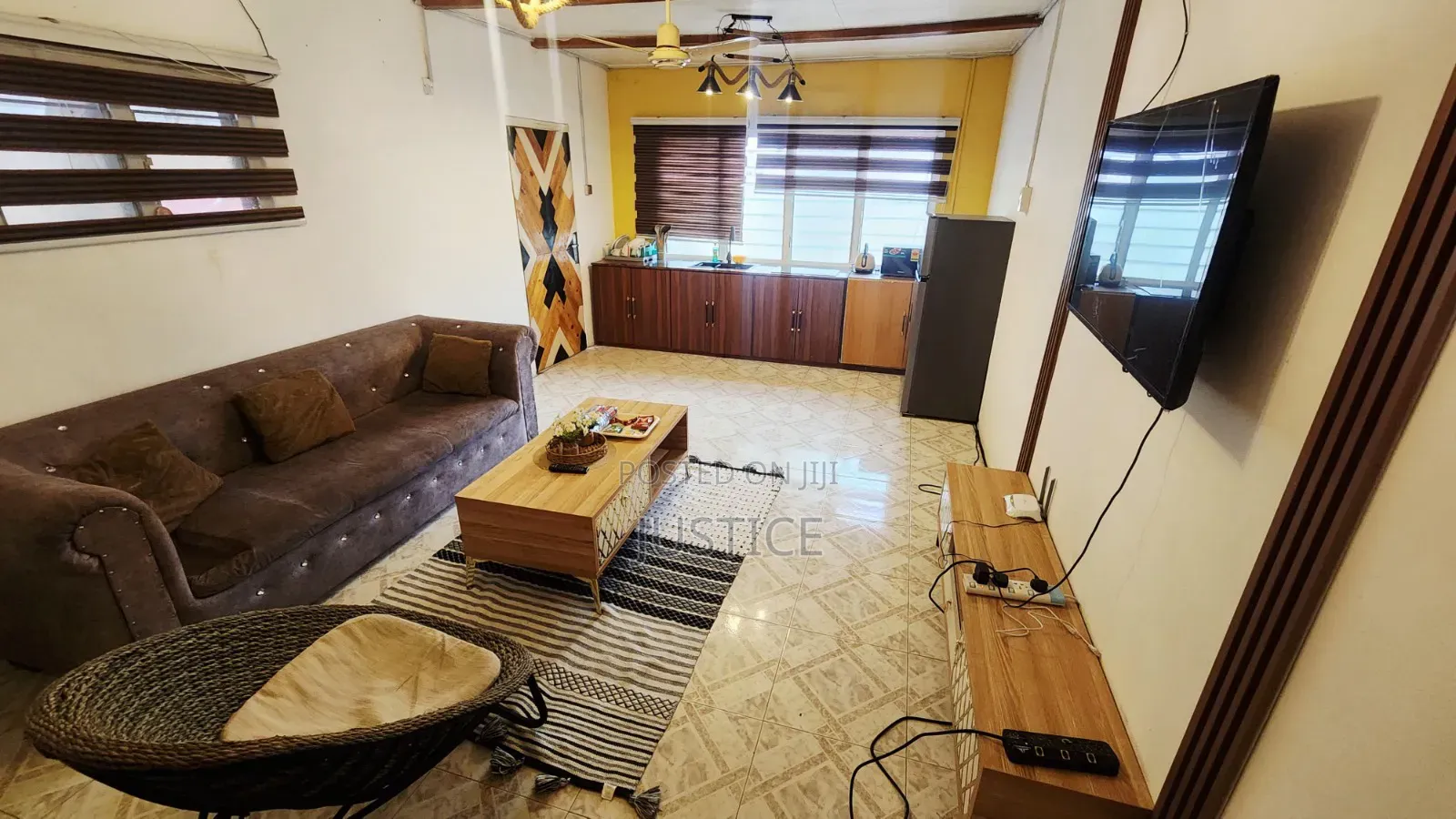 Furnished Studio Apartment in East Legon, A&C Mall Area for rent