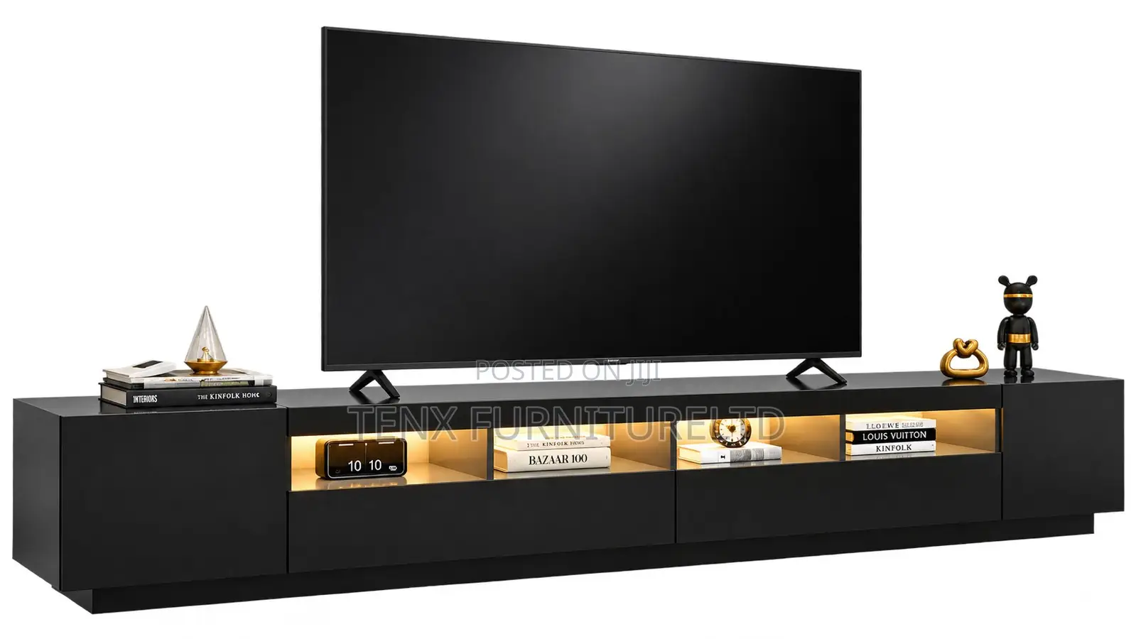 TV Stand (Le Exquisite)BLK