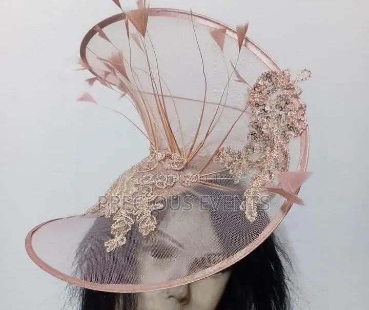 Fascinators With Beaded Bands.