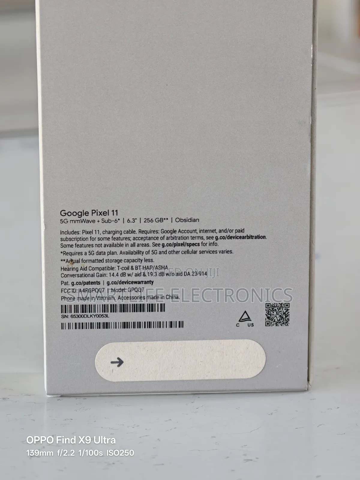 New Google Pixel 11 256 GB Black