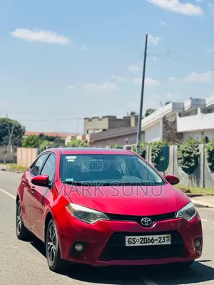 Toyota Corolla 2016 Red