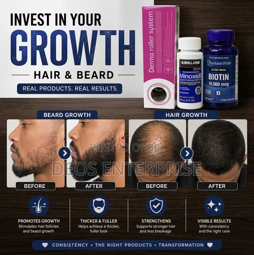 Full Hair & Beard Growth Pack