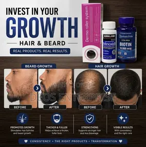 Full Hair & Beard Growth Pack