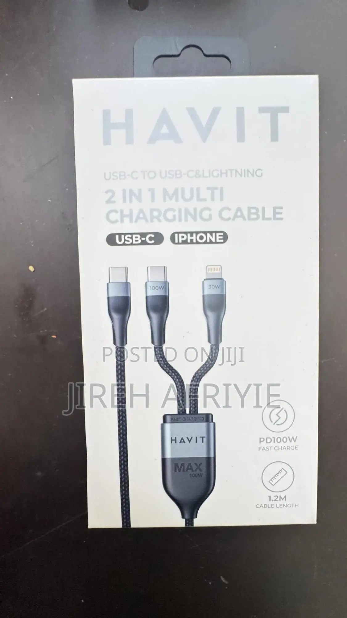 HAVIT 2 in 1 Charging Cable