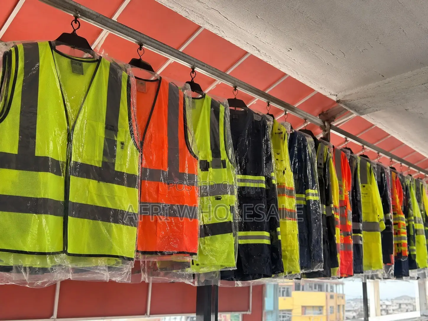 Reflective Safety Vest Hi Vis PPE Construction Road Security Vests
