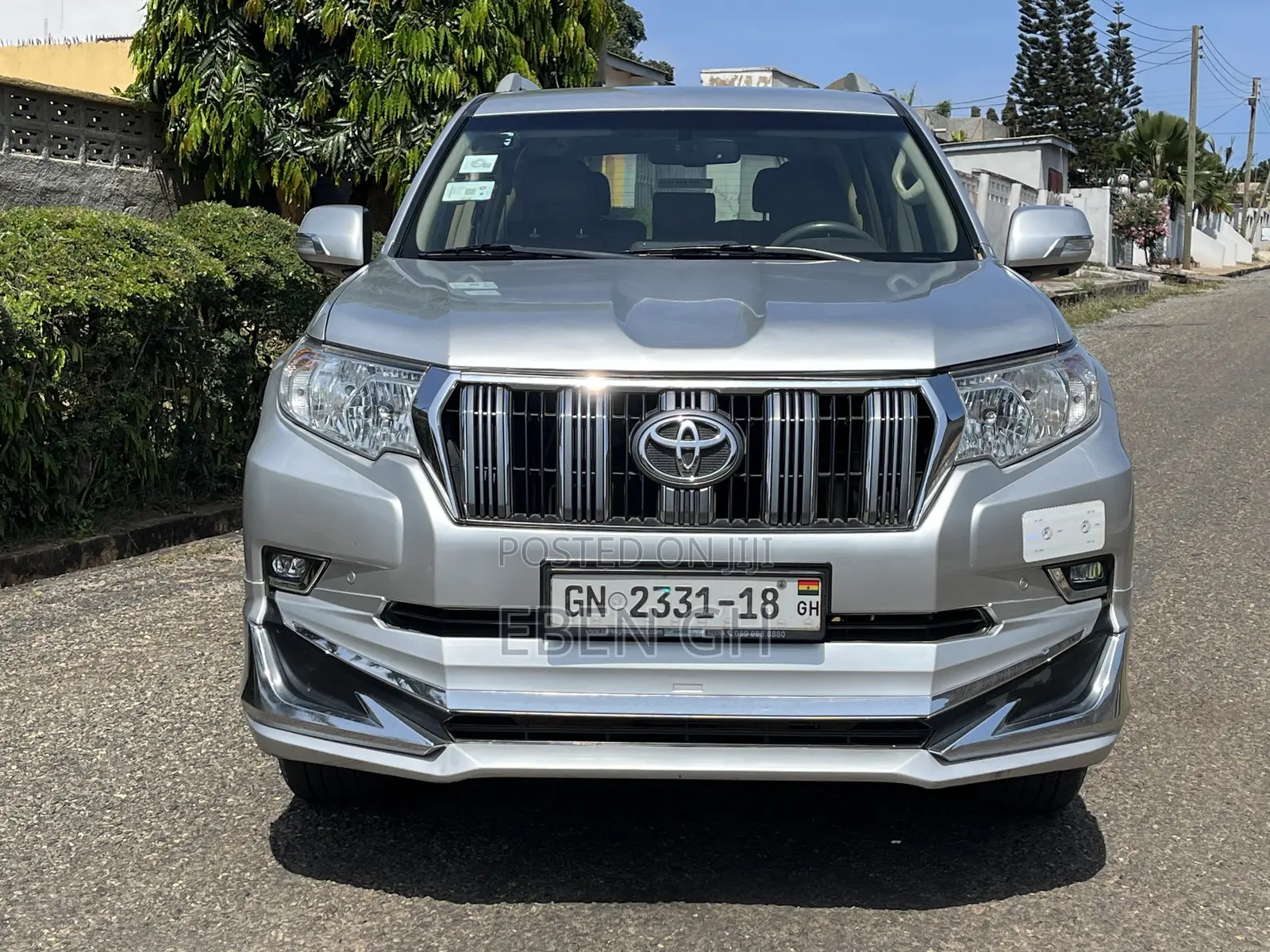 Toyota Land Cruiser Prado 4.0 Petrol GX-R 2018 Silver