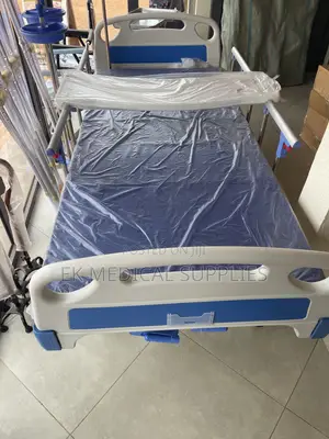 Hospital Bed With Mattress (2 Crank)