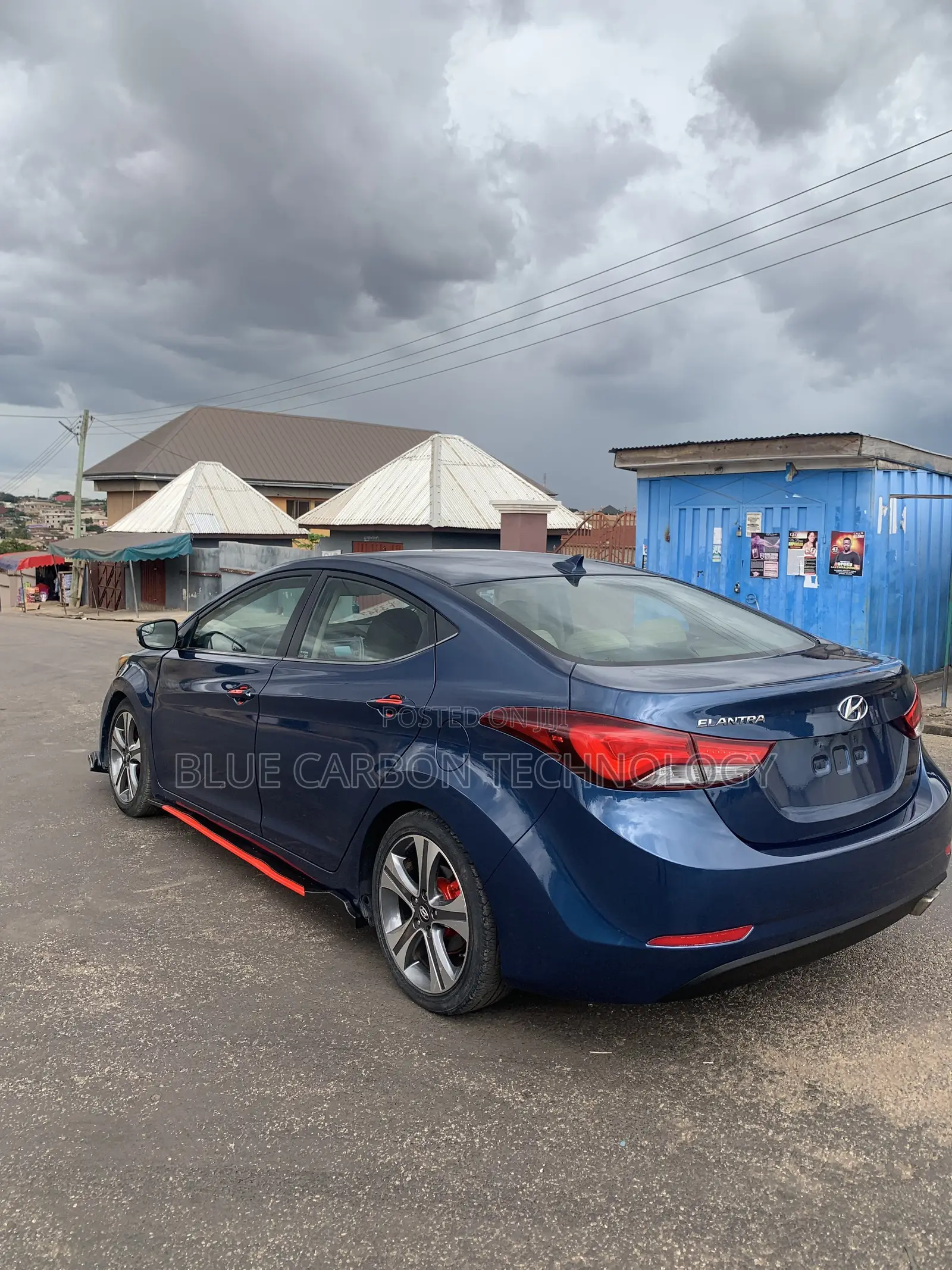 Hyundai Elantra Sport 4dr Sedan (2.0L 4cyl 6A) 2015 Blue